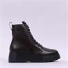 Wonders Bristol Platform Lace Ankle Boot - Brown Leather